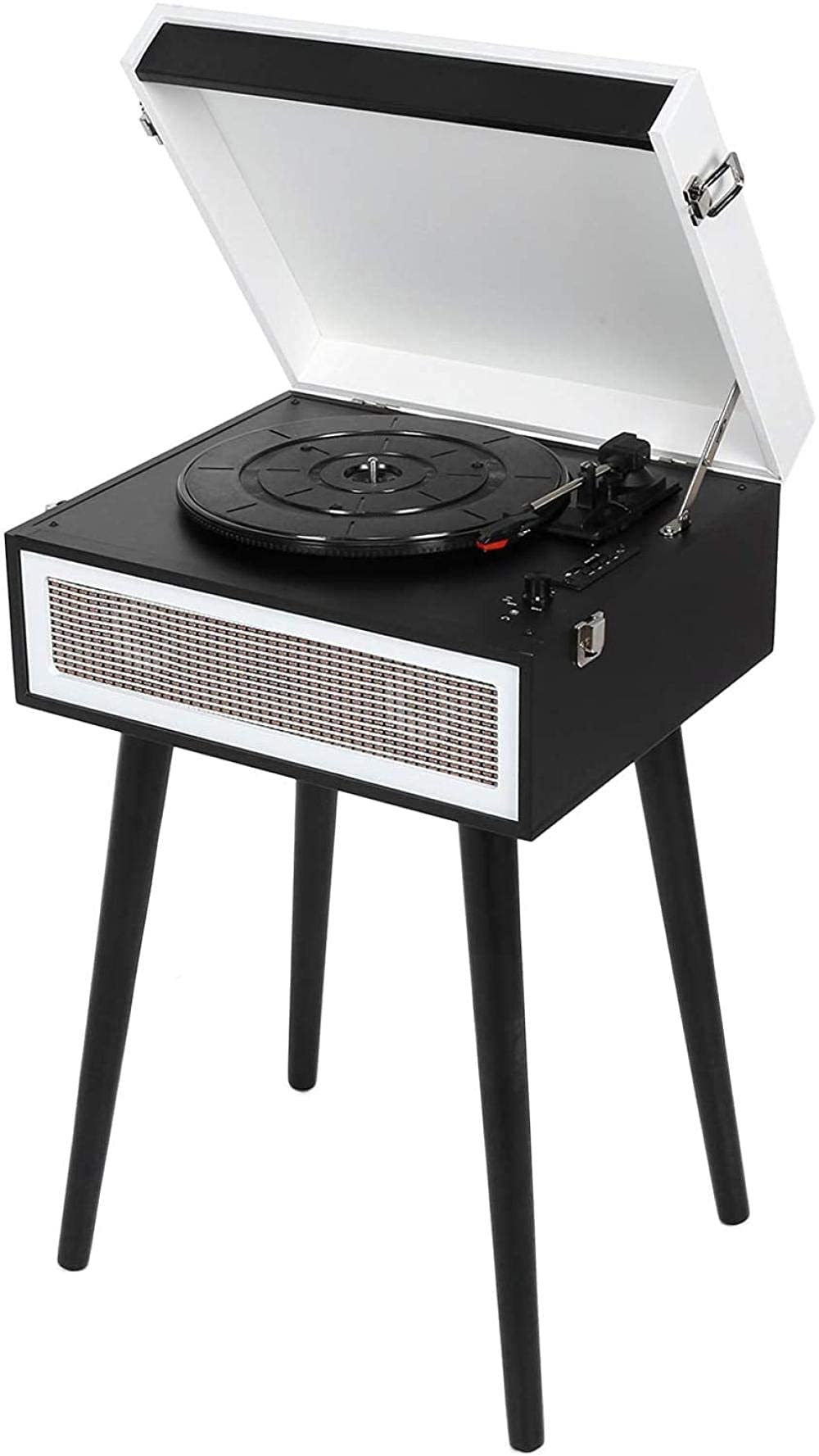 Grammofono, Giradischi in Vinile Bluetooth 5.0 33/45/78 Giri fonografo Vintage per casa per Dischi in Vinile da 7/10/12 Pollici Giradischi Giradischi in Vinile