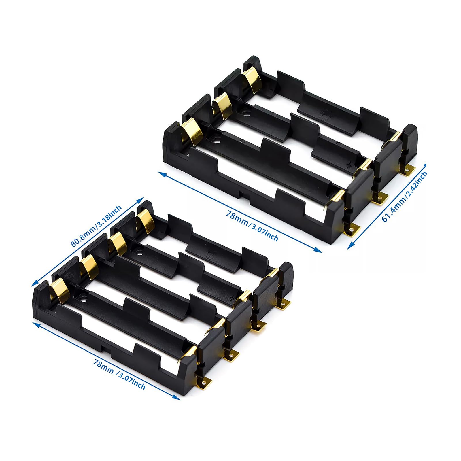 RISKY〈3枚組〉 Amazon | 18650 パワーパックケース 3X 4X 18650 バッテリーホルダー