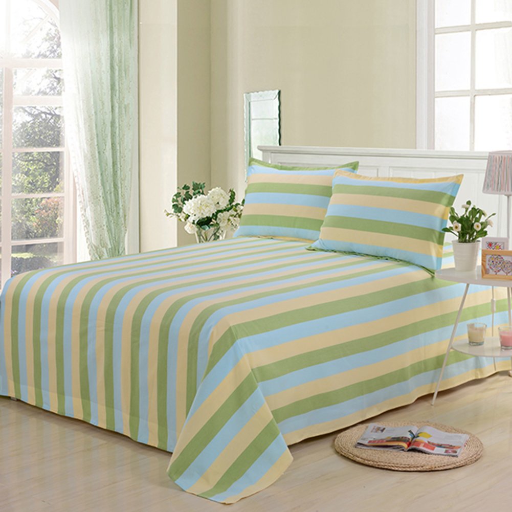 Drap en coton épais 250x350cm idéal pour des nuits douillettes en famille