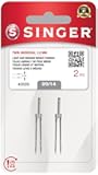 SINGER Twin Universal Sewing Machine Needles, Size 90/14-2PCS