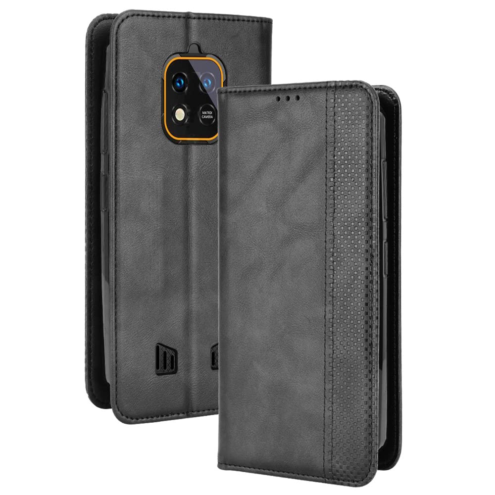 TingYR Cover per Oukitel WP18, Flip Custodia Carte di Credito da Funzione Stand, Anti-Slip Slot Portafoglio Flip Protettivo Dell'ente Completo Slim Fit Cover.(Viola Chiaro