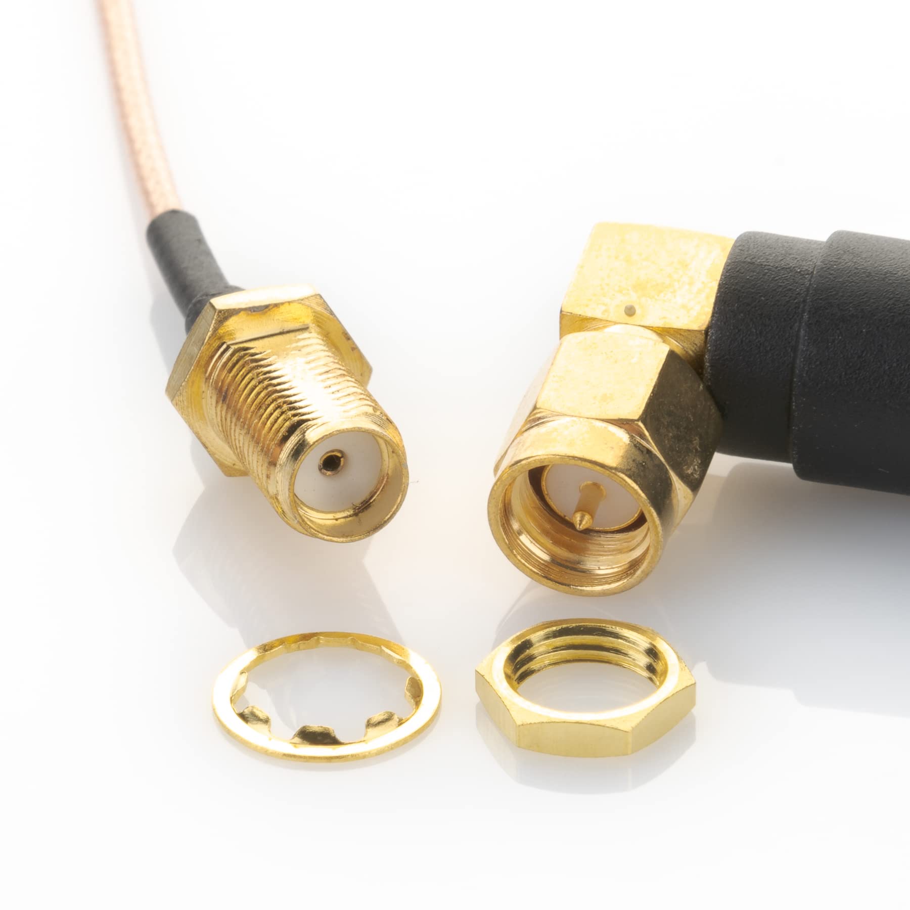 Technikkram 868 MHz Antenne SMA pour CCU3 CCU2 Raspberry Pi CUL USB CC1101 GSM ELV Kit RaspberryMatic pivCCU Homematic Fibaro Câble Pigtail Pigtail SMA für Antenne