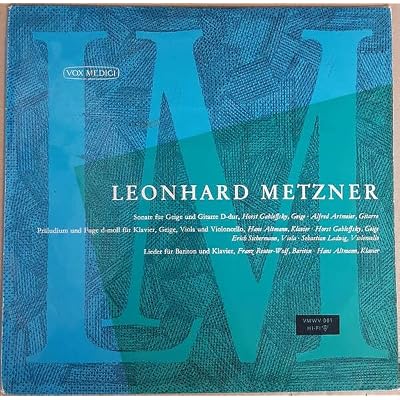 Sonate F&uuml;r Geige Und Gitarre