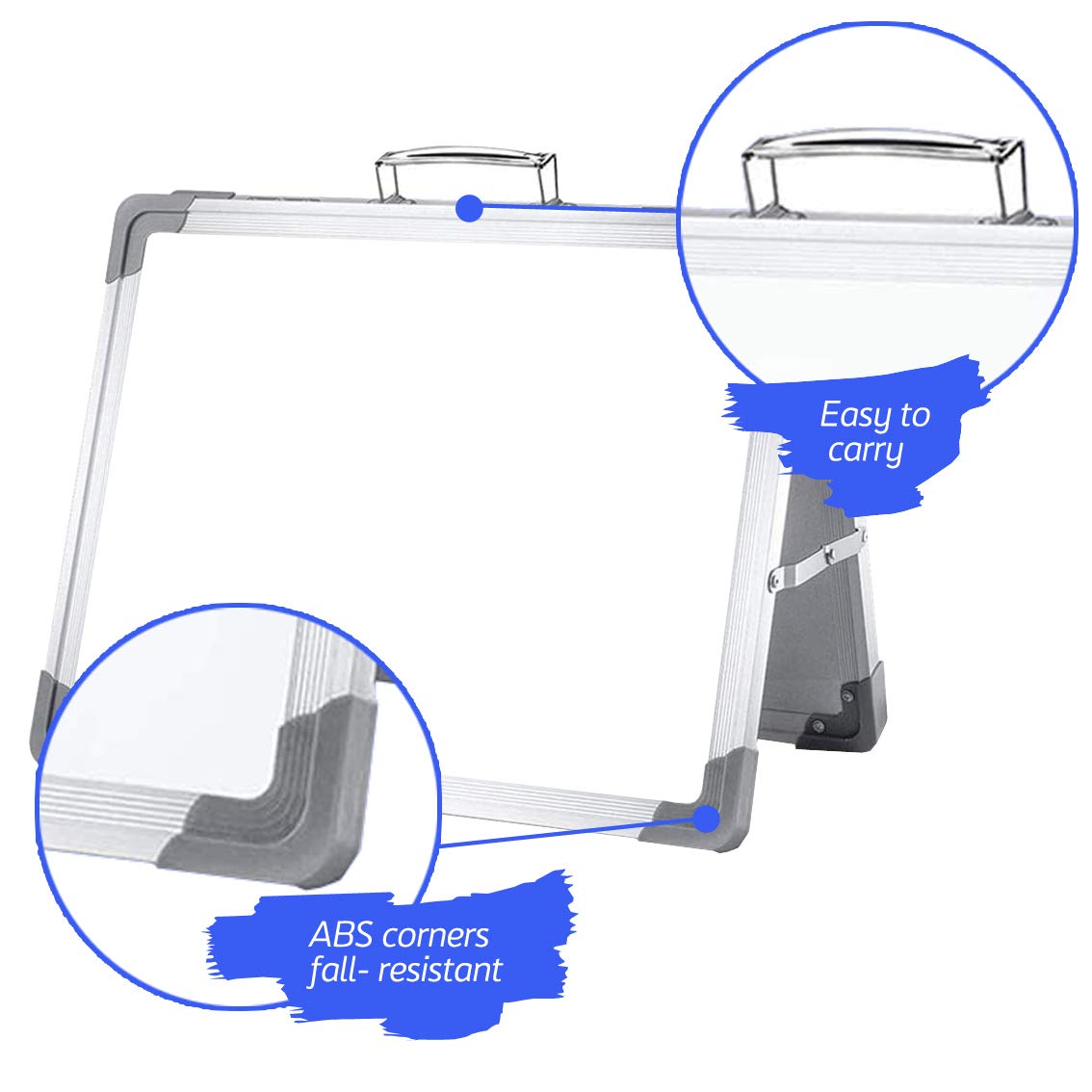 Hivillexun Small Whiteboard Dry Erase Boards, Portable White Board
