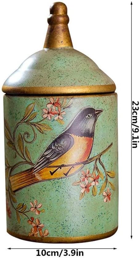 Hand Made Ashes Cans, Used As Ceramic Cremation for Human Ashes or Pet Ashes, Funerals, Flower and Bird Patterns(E)
