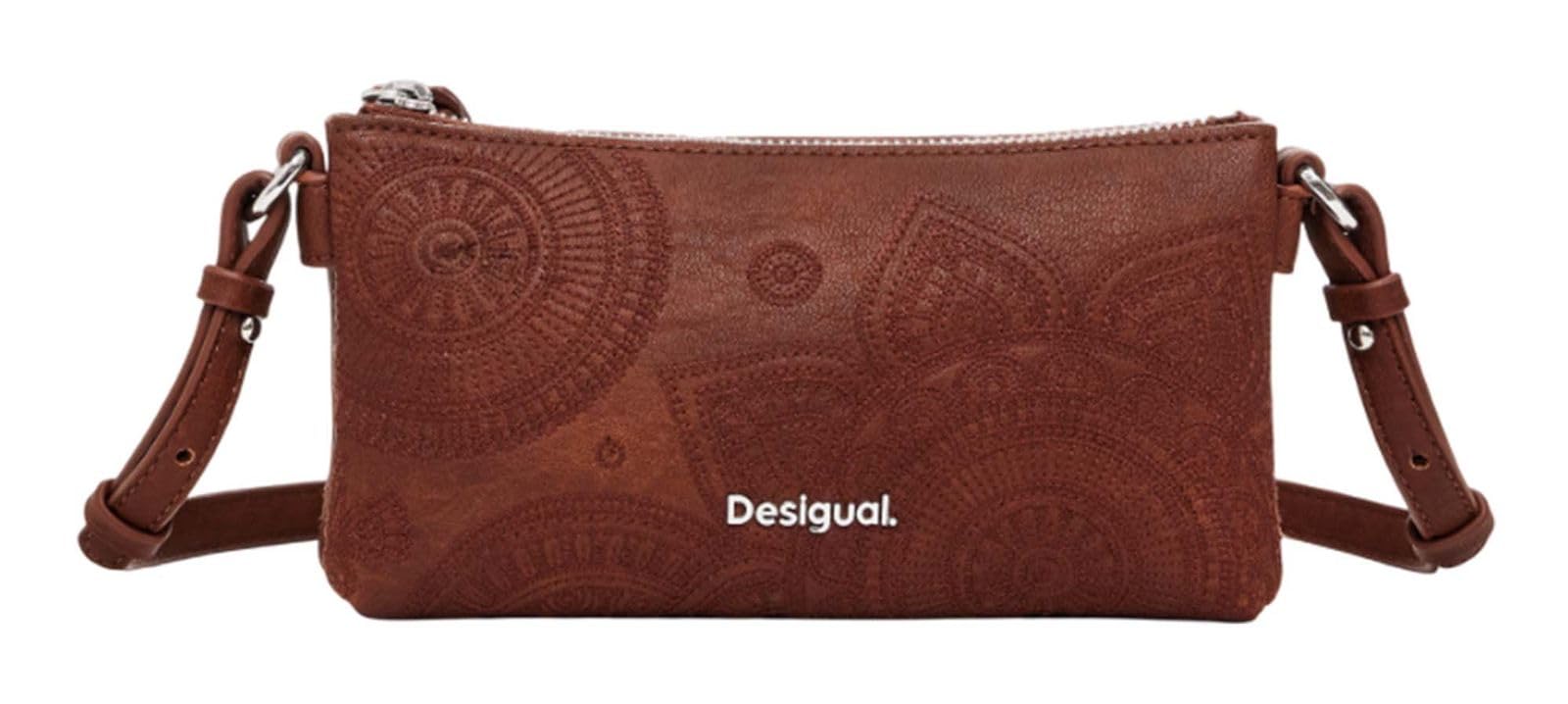 Desigual Women's Mone_Dejavu Dortmund Baby Bi-Fold Wallet, MARRón, 0