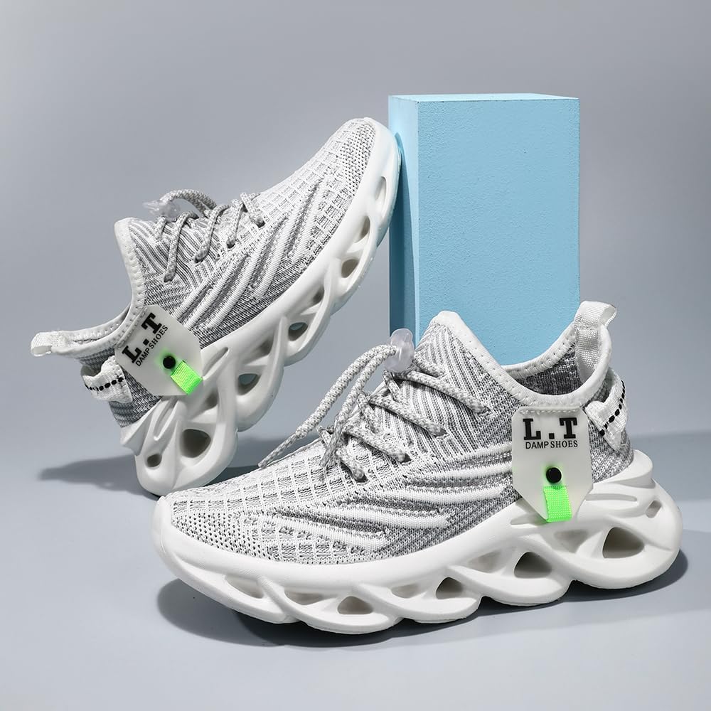 Kids Shoes for Boys Girls Running Tennis Sneakers Athletic Walking Gym Sports Lightweight Breathable for Toddler/Little Kid/Big Kid