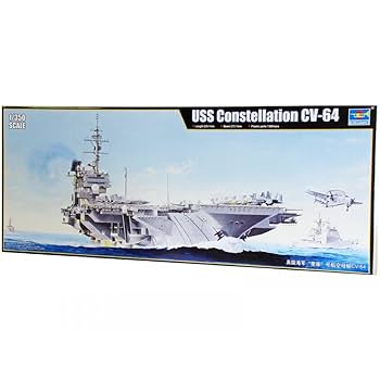 Amazon | トランペッター 1/350 アメリカ 海軍 空母 CV-64