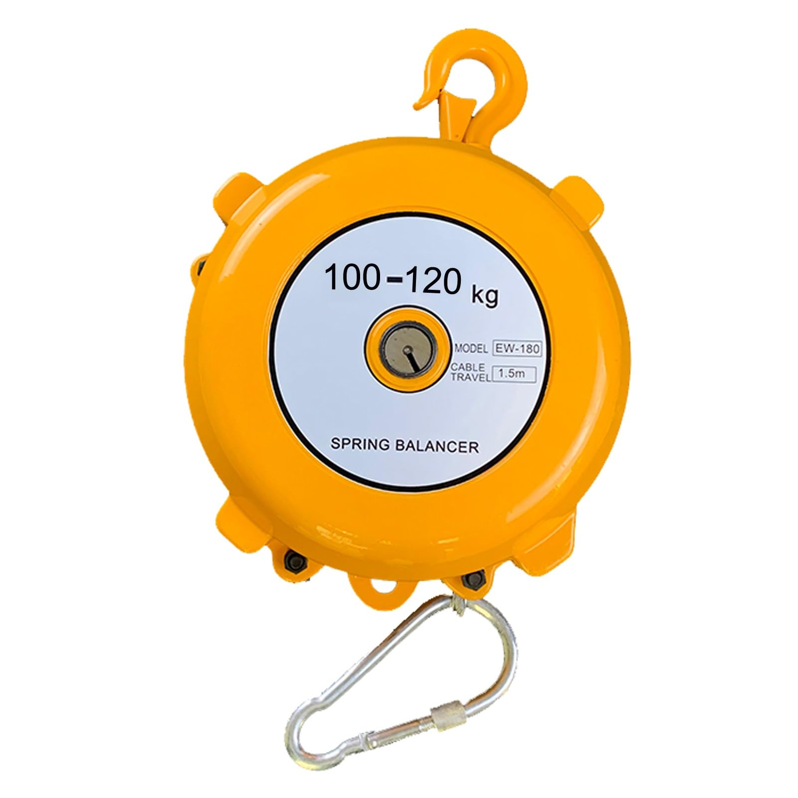 HYQOUKLR Telescopic Spring Balancer, Self-Locking Spring Balancer, 1.5M Steel Rope, Multiple Weight Capacities(100-120kg)