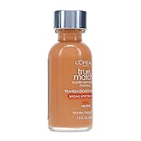 Vista 70 de L'Oreal Paris Makeup True Match Super-Blendable Liquid Foundation, Light Ivory W2, 1 Fl Oz, 1 Count C7 NUT BROWN