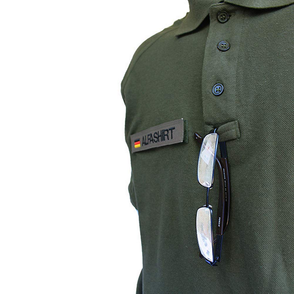 Copytec Polo táctico ALFA Olive Insert Shirt Workwear Shirt Sport # 18791