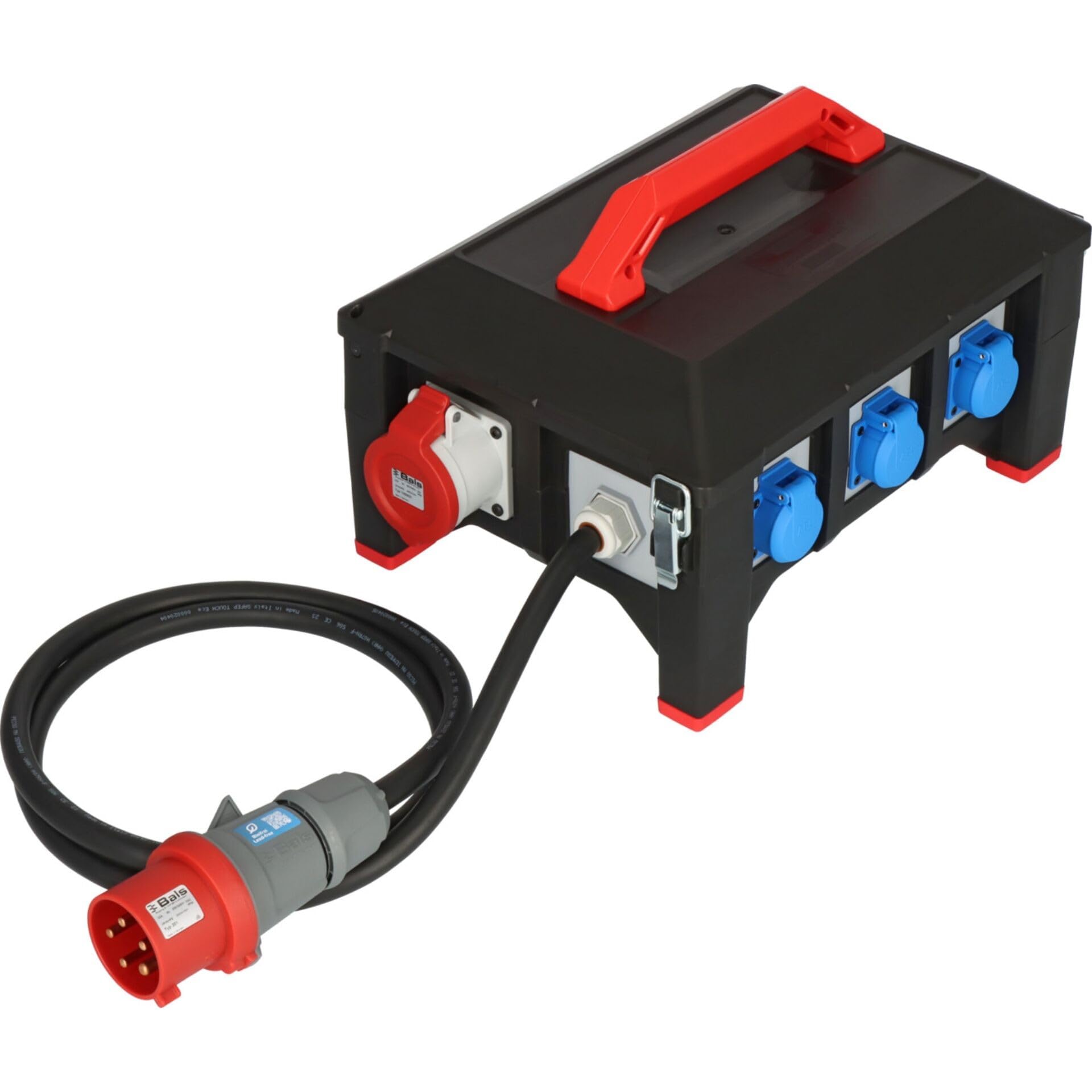 Brennenstuhl BSV 5-32A RCD Type B Stromverteilereinheit (PDU) 9 AC-Ausgänge Schwarz