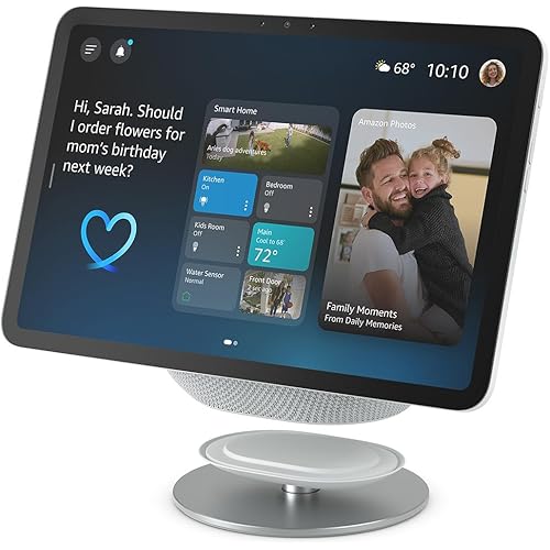 Amazon Echo Show 11 (2025 release) with Amazon Adjustable Stand | Glacier White