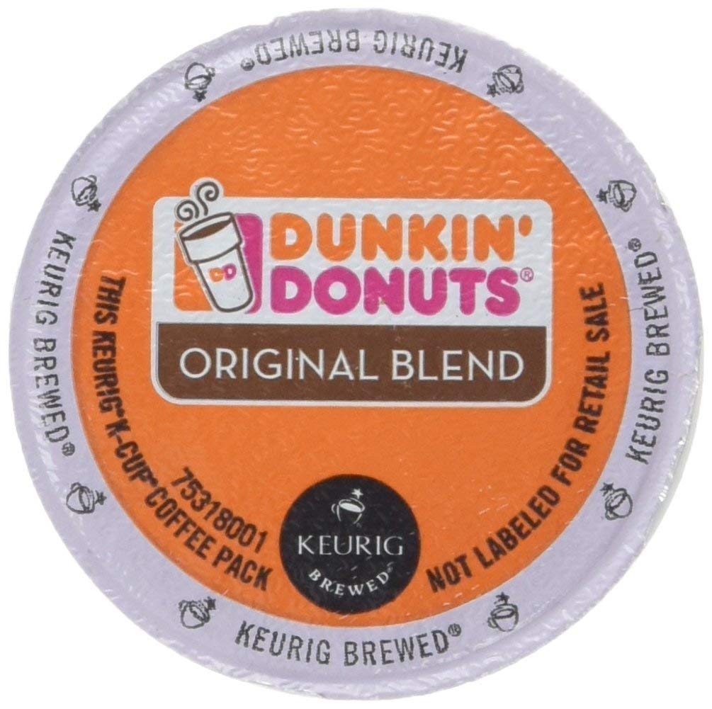 Dunkin Donuts Original Blend Pods K-Cup Pods 54 Count (Packaging May Vary)