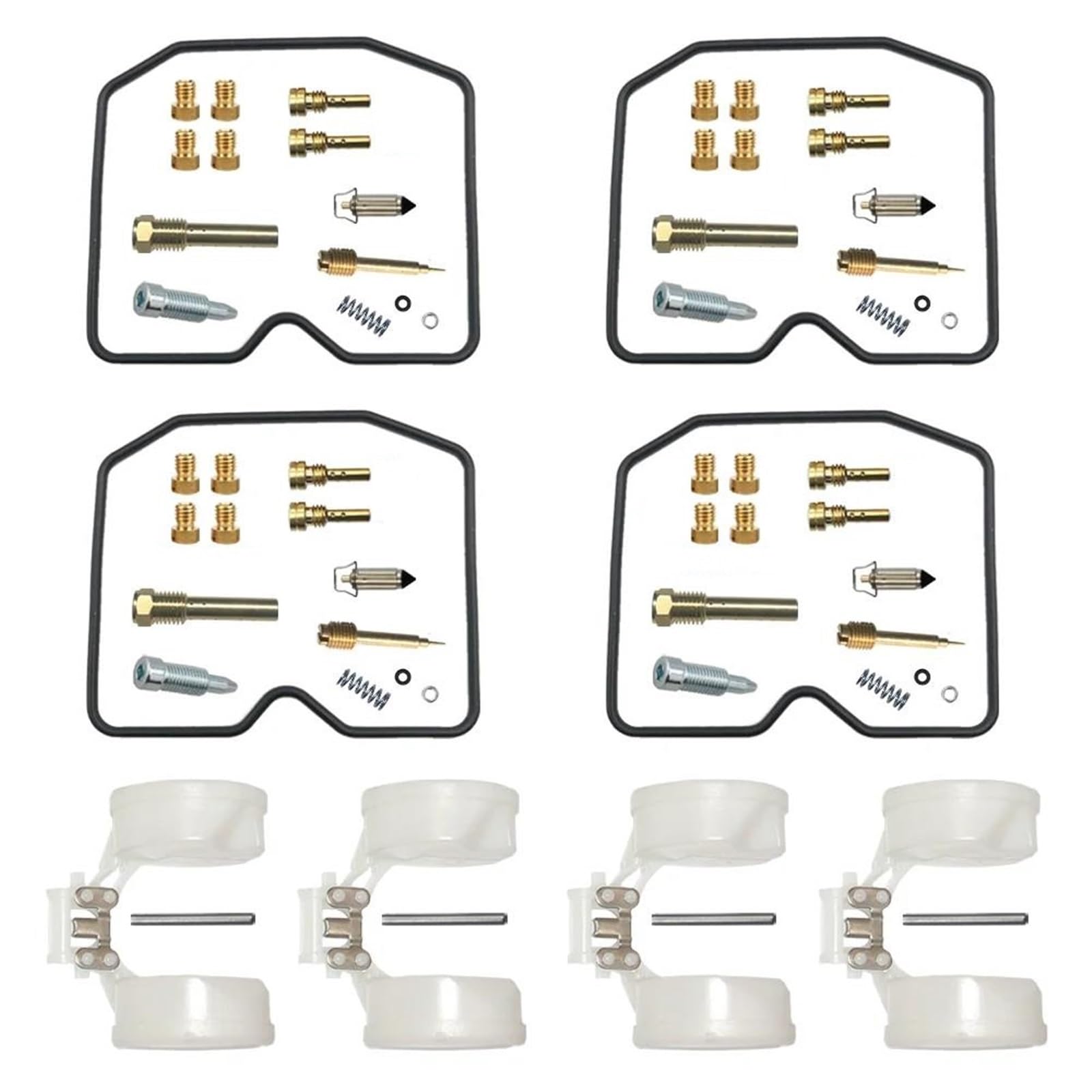Kit De Reparación De Carburador para Suzuki Bandit 600 GSF600 GSF600S/SU Y/K1/K2/K3/K4 2000-2004. Kit de reparación de carburador(Set 7)