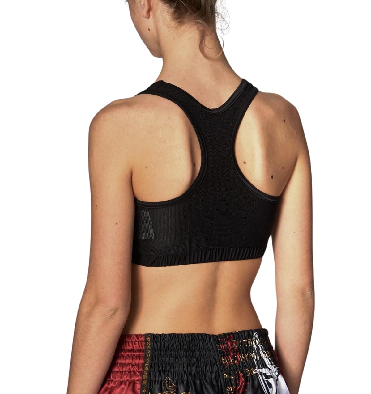 REWON Brustschutz Kampfsport Damen Soft Schalen fur Kickboxen Karate Taekwondo Kwon Boxen Muay Thai MMA - Damen-Sport-BH zum Schutz