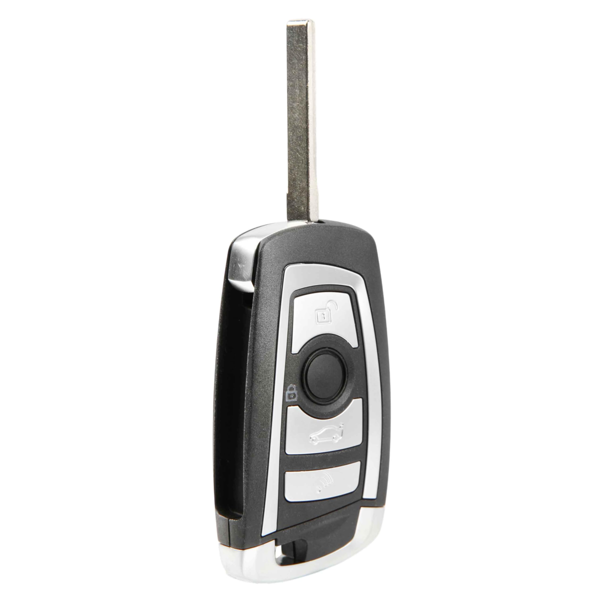 Telecomando di ricambio per telecomando per BMW serie 3 5 6 X Z 1999-2009 (LX8FZV, 46 chip)