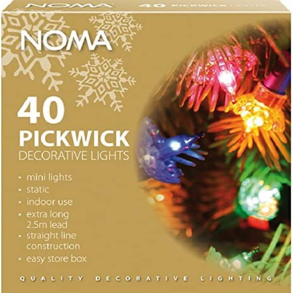 NOMA Pickwick Shade Christmas Tree Lights