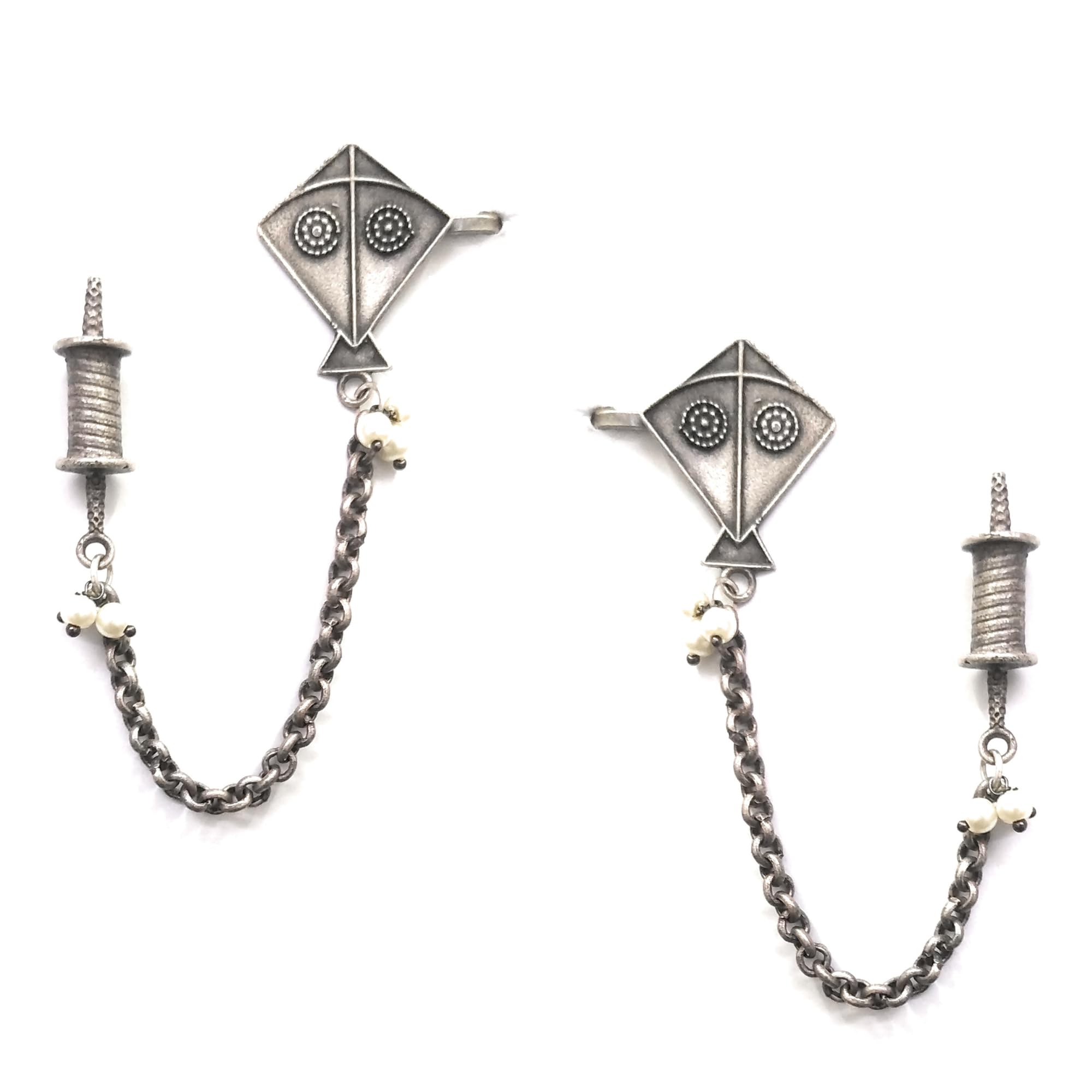 See full amazon price history chart for Dulcett India Earcuffs for Women and Girls | Silver Platted Kite and Charki Earrcuffs Earrings For Women & Girls | Bugatti Earrings Oxidised Silver | Pearl Earrings With Earrcuffs For Women and Girls Dulcett India Earcuffs for Women and Girls | Silver Platted Kite and Charki Earrcuffs Earrings For Women & Girls | Bugatti Earrings Oxidised Silver | Pearl Earrings With Earrcuffs For Women and Girls (B0C72H2BS7) Amazon Price History, Amazon Price Tracker