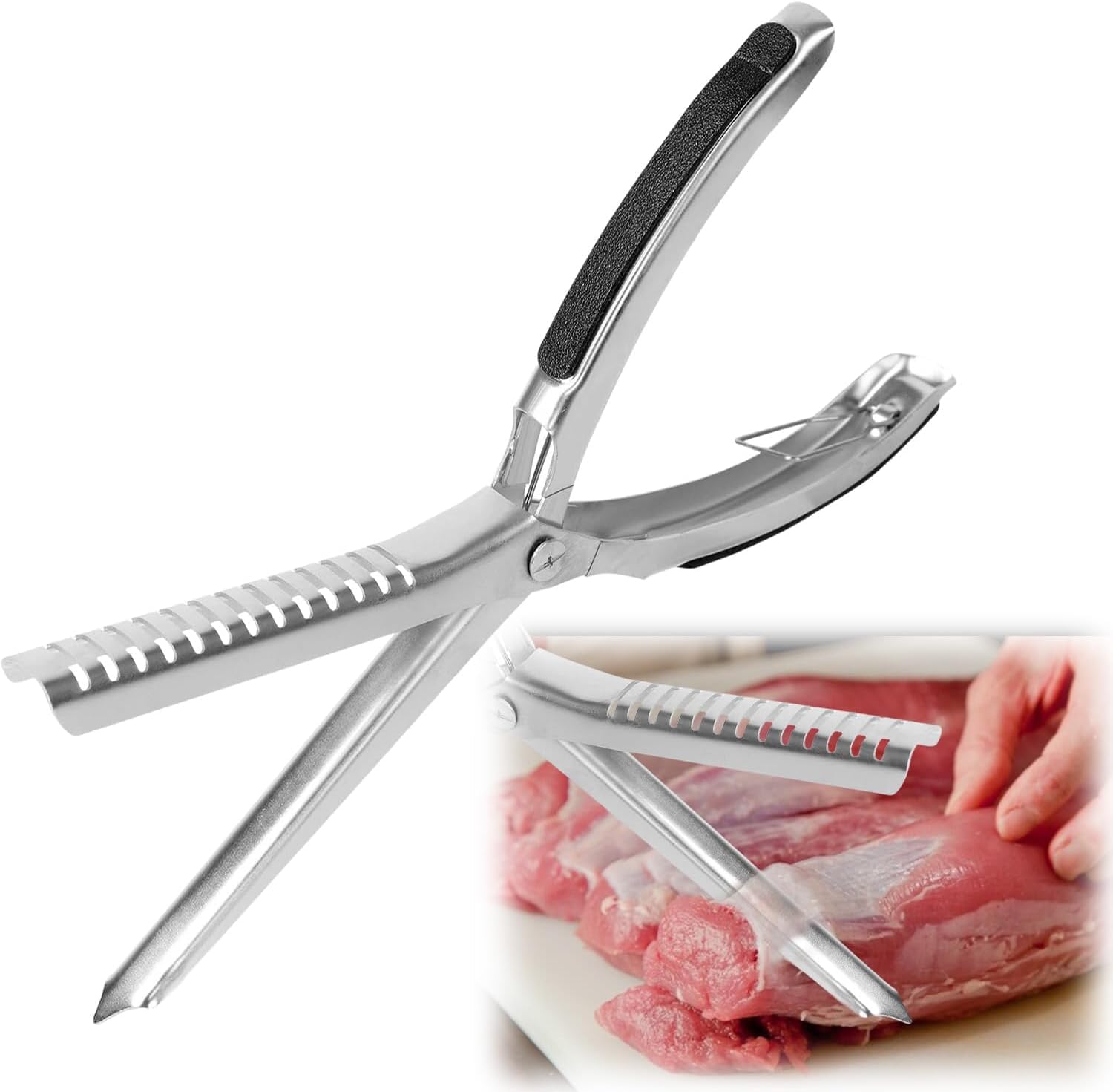Herramientas Extracción de la Membrana, para Quitar Membranas de Costillas, para Principiantes Profesionales Uso en Cocina