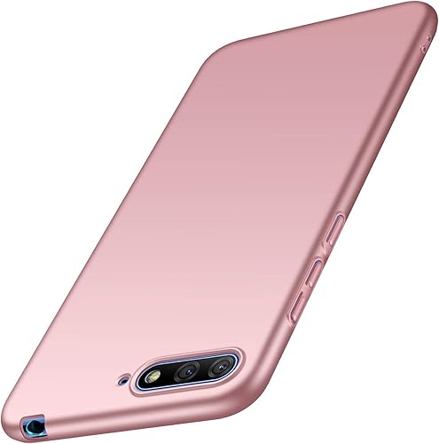 Avalri Cover per Huawei 2018 Minimalista Design Ultra Sottile Case Rigida Antiurto Anti-Graffio Custodia per Huawei 2018 Oro Rosa Liscio Avalri Cover per Huawei 2018 Minimalista Design Ultra Sottile Case Rigida Antiurto Anti-Graffio Custodia per Huawei 2018 Oro Rosa Liscio