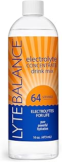 Lyte Balance Electrolyte - 64 Servings. Healthy Hydration. Keto, Paleo, Clean Electrolytes Triple The Potassium + Magnesium and Sodium. Electrolytes for Rapid rehydration and Daily Hydration.