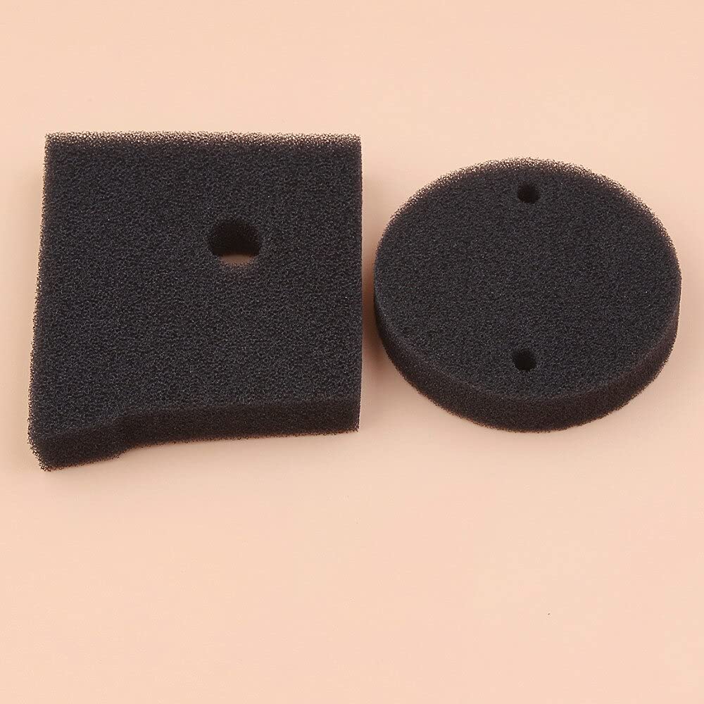 Luxuypon Air Filter Cleaner Foam Fit Robin NB411 BG411 EC04 NB351 2-Stroke Brush Cutter Trimmer