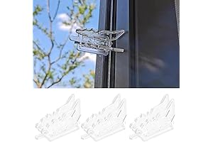 4 Pack Self-Adhesive Sliding Door Child Lock