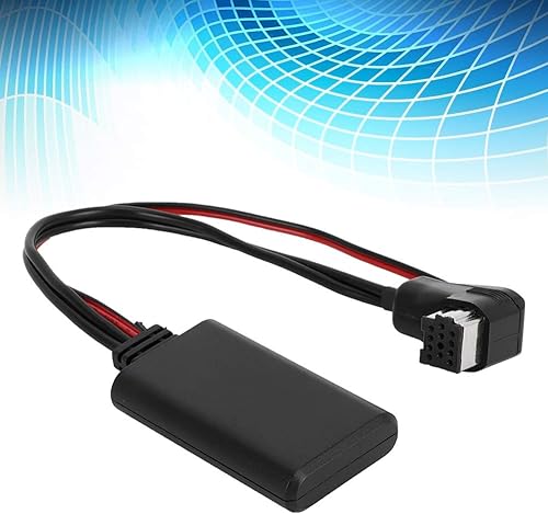 Miniatura 4 de Adaptador Bluetooth para automóvil, adaptador AUX Bluetooth ABS negro para audio para automóvil, módulo estéreo de enchufe de repuesto, adaptador