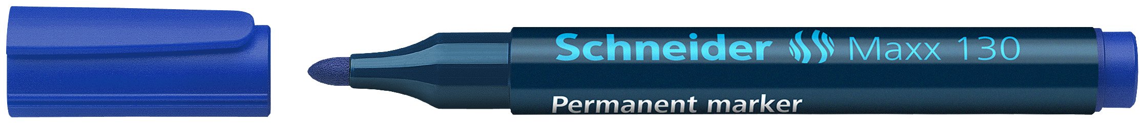 Schneider 130 Permanent Marker Bullet - Blue