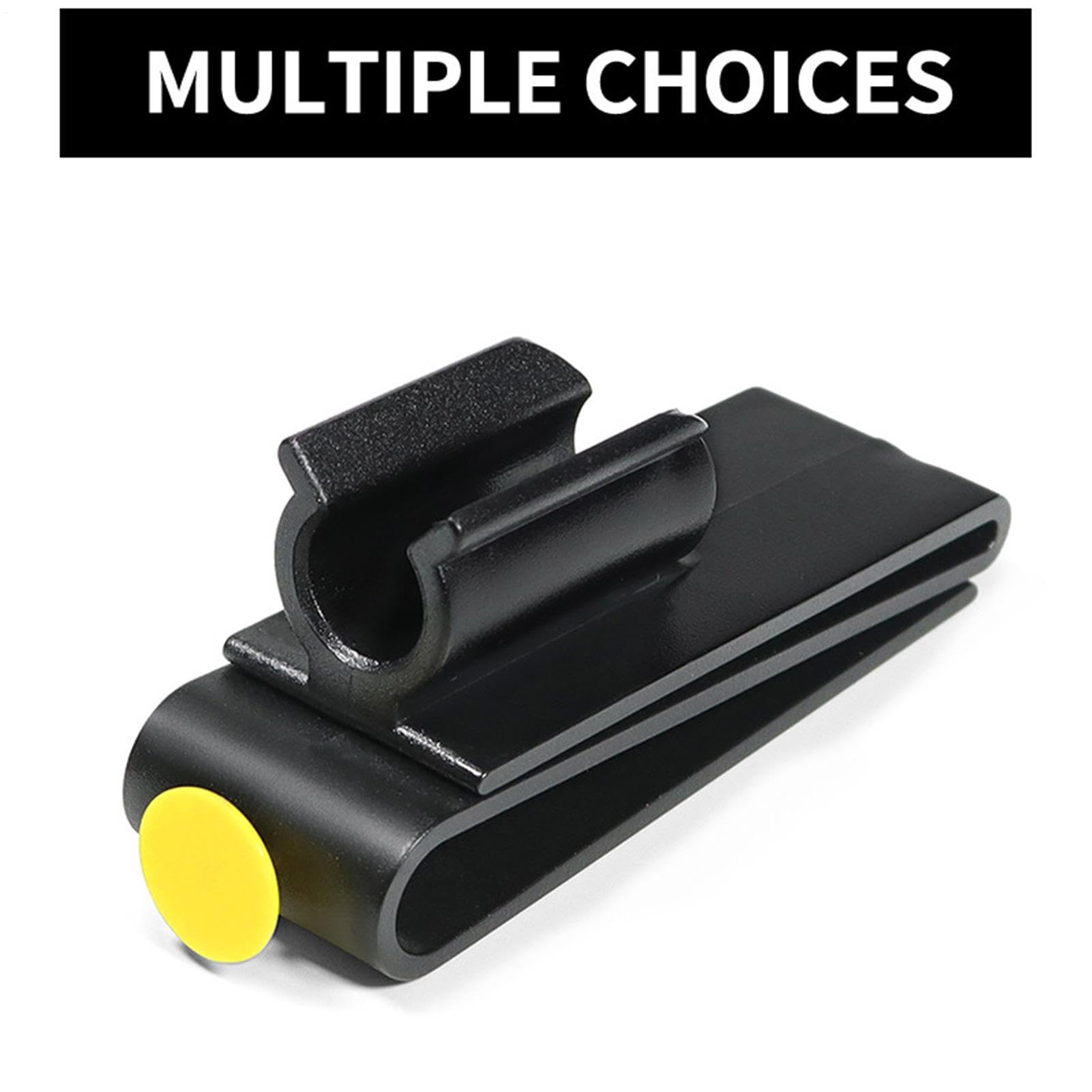 Generico Clip per Borsa da Golf - Porta Clip per Putter 10,01x4,09x3 cm, Materiale ABS Resistente alle intemperie | Morsetto per Putter Compatto per Manico 'Ombrello Bastone per Selfie per