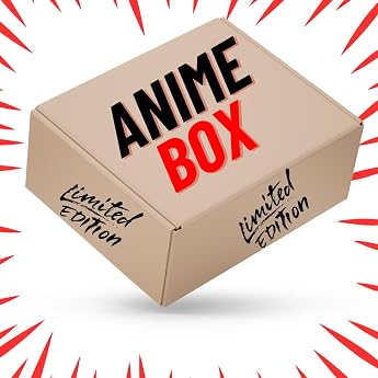 [Anime Box] Chibi - Box / Exclusive Fan Box - Collector's Box with 6 Merchandise, Figures & Collectibles for Passionate Anime