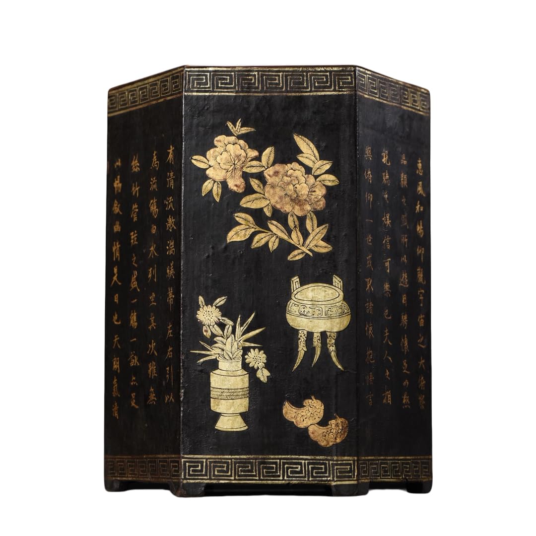 Drewniany uchwyt na długopisy do dekoracji wnętrz Feng Shui, vintage chiński uchwyt na długopisy, uchwyt na długopisy, uchwyt na długopisy, biuro, gabinet,