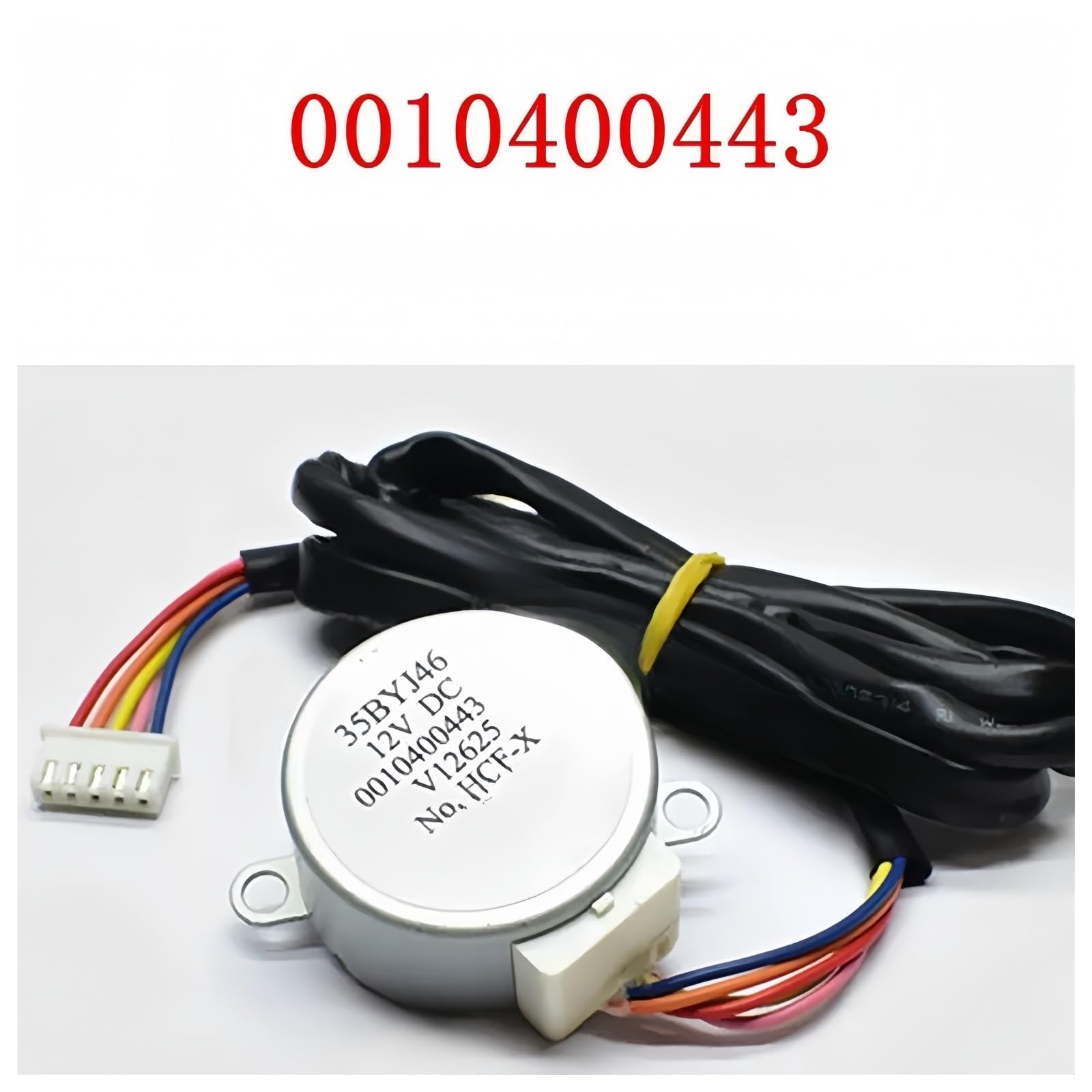 35BYJ46 0010400443 Motore passo-passo sincrono, compatibile for Haier, motore con aletta oscillante for condizionatore d'aria verticale 12V