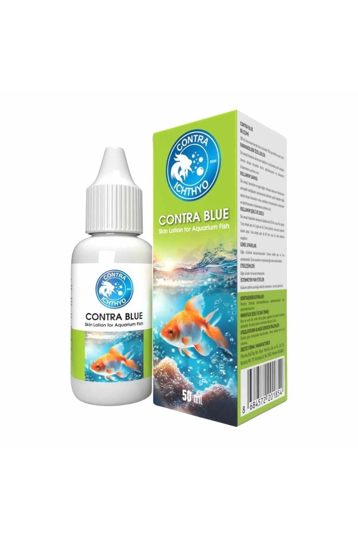 Nanbell Contra Blue 50Ml Contra Ichthyo – Akvaryum Balıkları İçin Cilt Bakım Losyonu