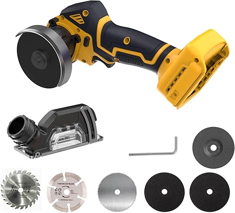 Cordless Cut Off Tool Compatible With DeWalt 20V MAX Battery Compact Rotorazer Saw Brushless with Blades,19,000RPM 3" Mini Circular Saw Brushless for Metal/Wood/Tile/Plastic Cutting(NO Battery) Cordless Cut Off Tool Compatible With DeWalt 20V MAX Battery Compact Rotorazer Saw Brushless with Blades,19,000RPM 3" Mini Circular Saw Brushless for Metal/Wood/Tile/Plastic Cutting(NO Battery)