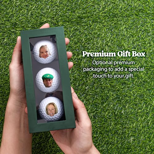 With Love From Julie Custom Golf Balls Personalized Text Funny Golfer Photo Customized for Men Boyfriend Husband Grandpa Retirement Gifts - Image 5
