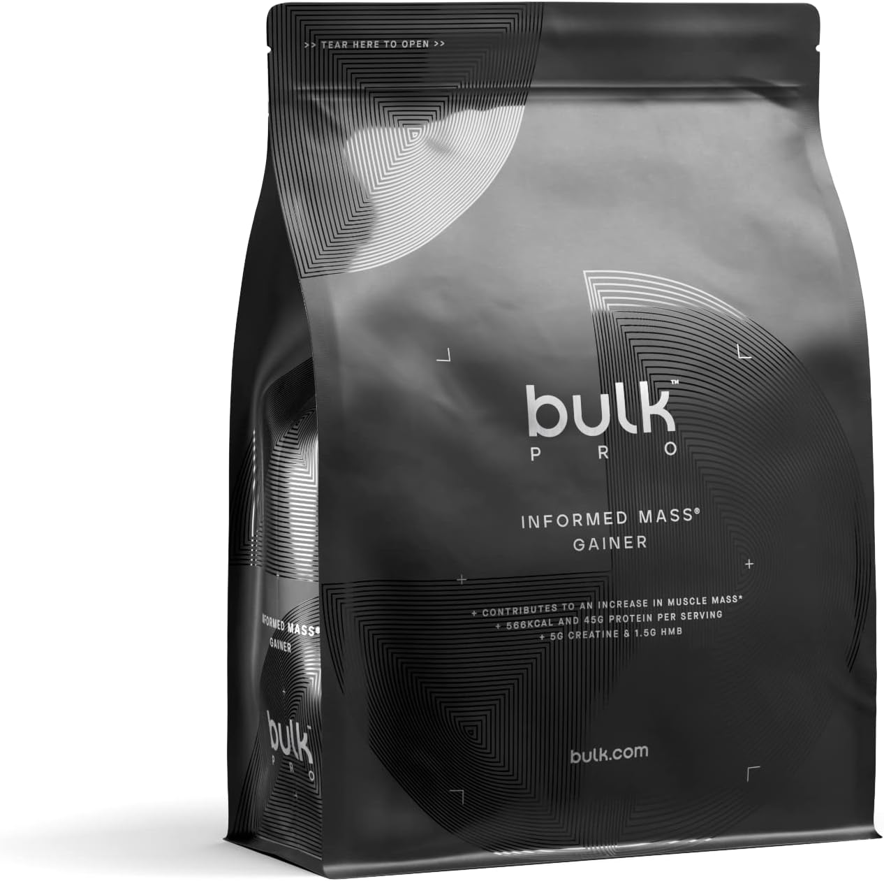 BulkInformed Mass, Mass Gainer, Whey Protein Shake, Double Chocolate, 3 kg