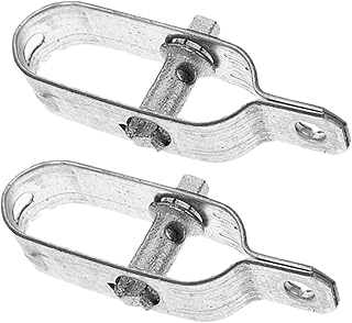 SOLUSTRE 2pcs Tightener Heavy Duty Steel Made Tightener Garden Steel Wire Tensioner Cable Tightener Metal Tightener Tool for Tensioning Cable Garden Tightener Casting Grape Clamps