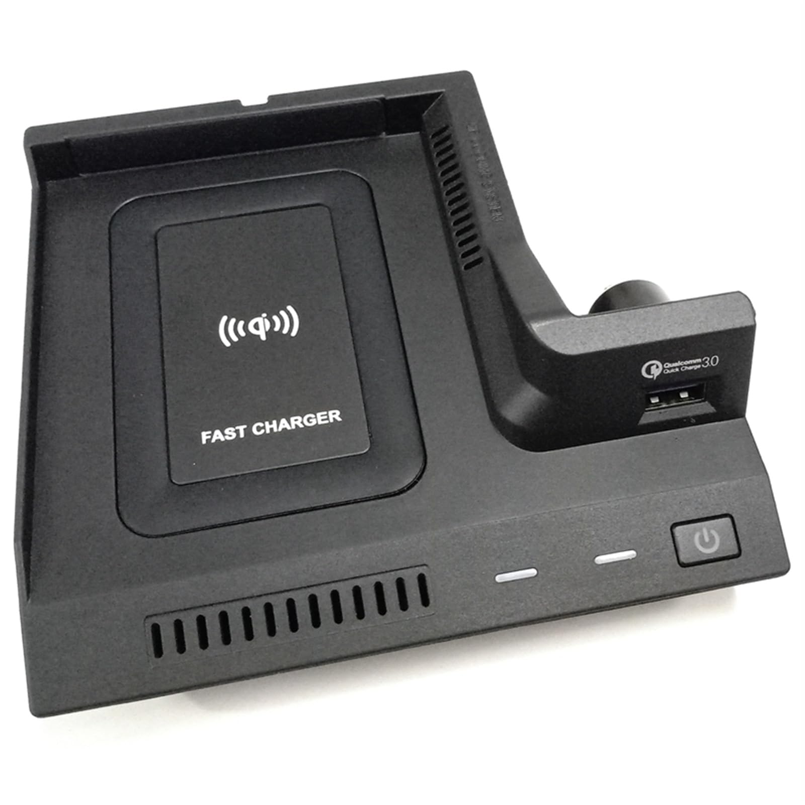 Cargador inalámbrico QI for Coche, for Mercedes-Benz, AMG C63 GLC Clase C 2015-2020, Cargador de teléfono, Estuche de Carga, Accesorios Almohadilla de Carga inalámbrica