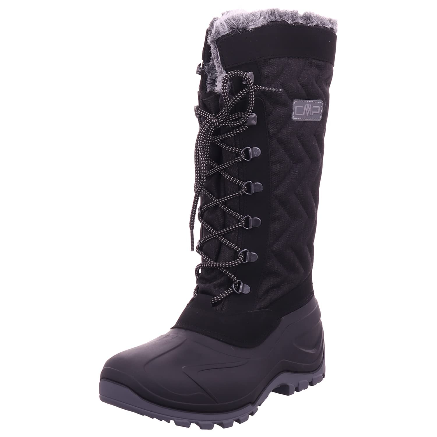 CMP Unisex Nietos Snow Boot, Black (Nero Mel. U973), 7 UK