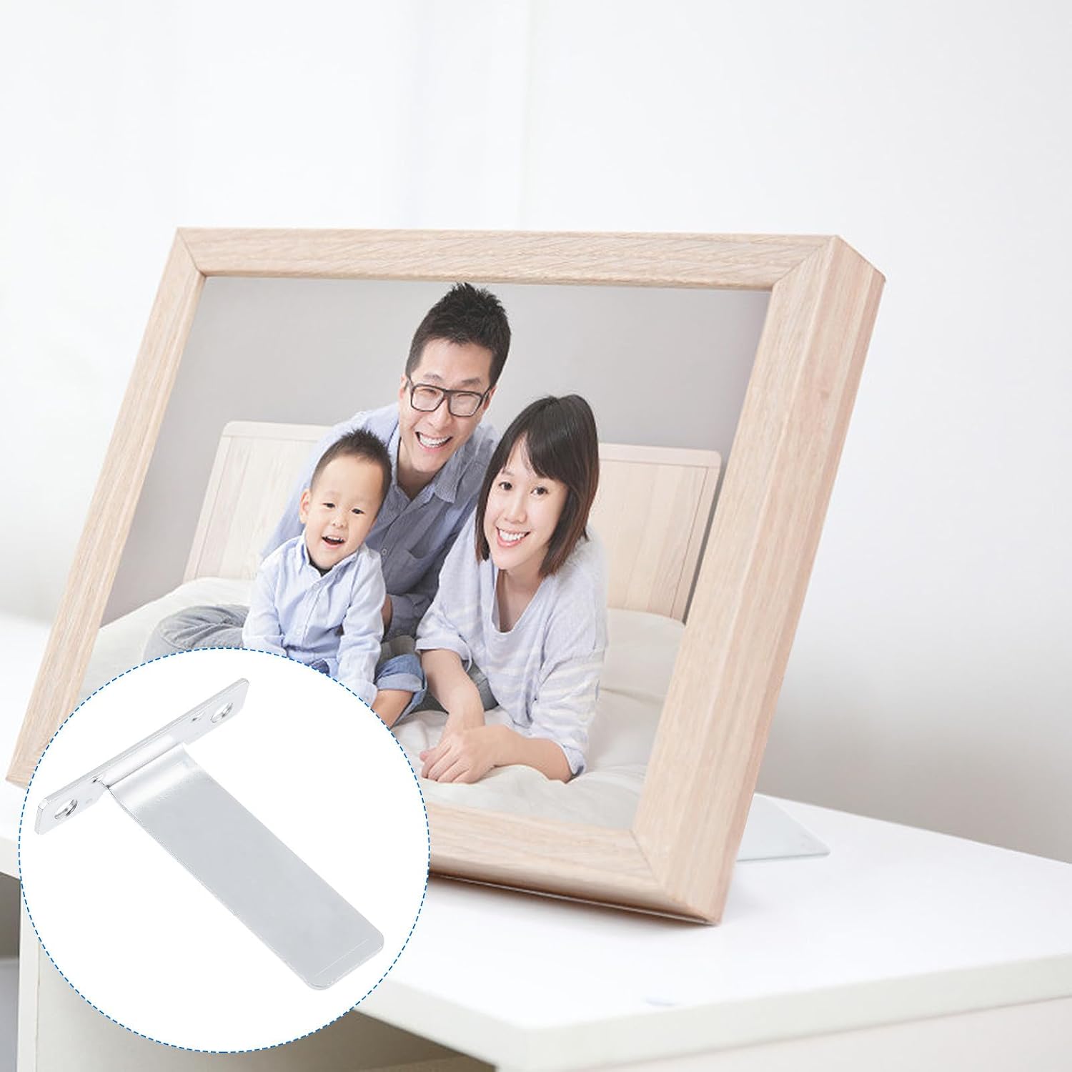 VICASKY Photo Frame Brackets 10pcs Aluminium Alloy Desktop Display Support