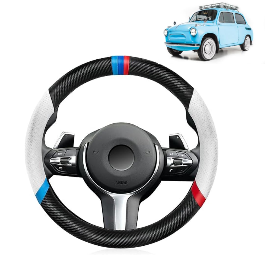 LEVGRY Custom-Fit Steering Wheel Cover Suitable for BMW. Car Steering Wheel Covers Auto Interior Accessories, Anti Slip & Odor Free, Breathable, Designed Accessories Suitable for Car (C-20)-image-12