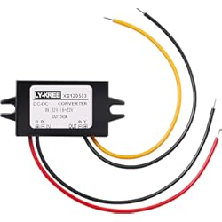 Convertidor Dc Dc Para Que Sirve 1 Pieza Convertidor DC 12V a 5V 3A 15W DC Módulo Convertidor Buck, DC a DC Regulador de Voltaje Reducido Convertidor Potencia de Coche Adaptador de Corriente de Salida, Interfaz de Cable