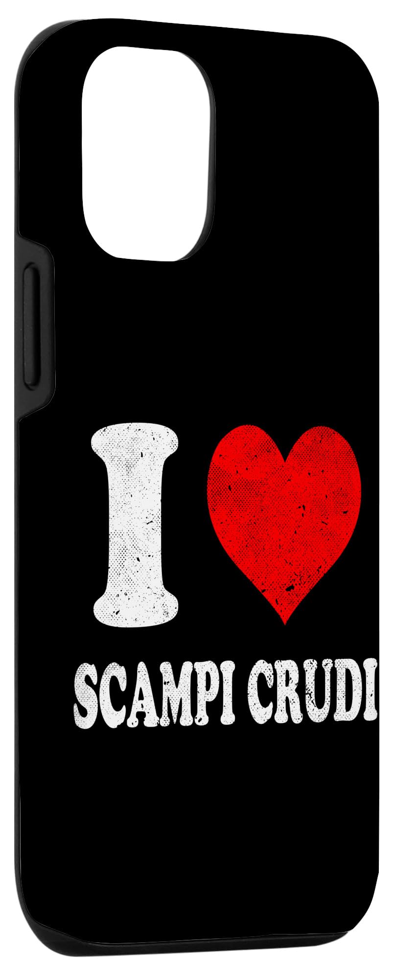 iPhone 12/12 Pro I Love Scampi Crudi Vintage Case - Image 3