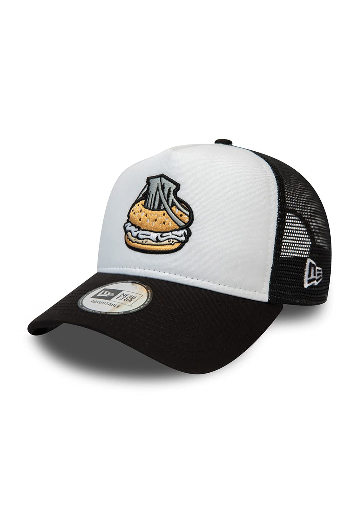 New EraMinor League Brooklyn Cyclones Trucker Cap White / Black, Size: One Size