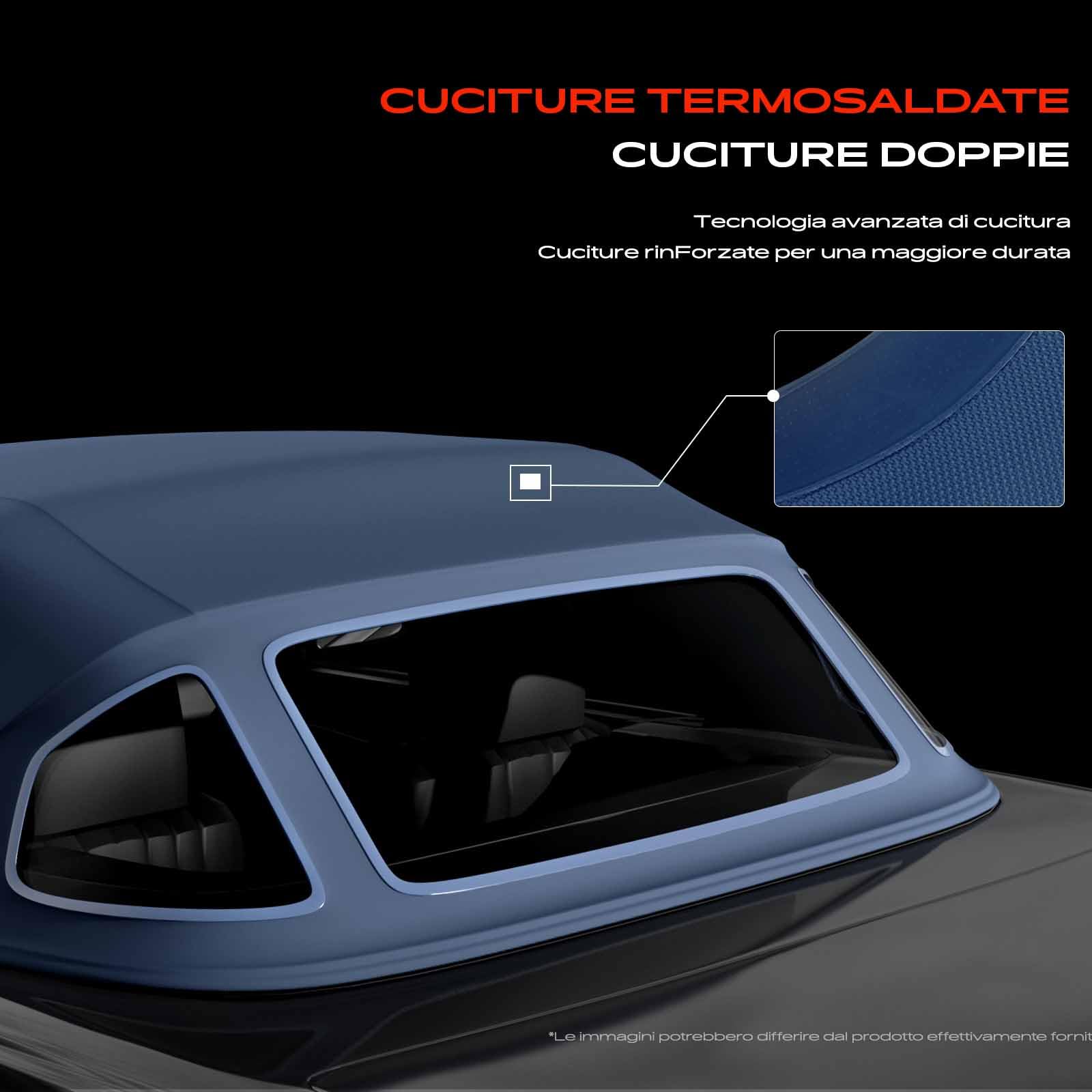 Frankberg Capote soft top Compatibile con SL R107 380 SL 450 SL 560 SL 1972-1989 Cabriolet Replace# MBZ1074651-651,MBZ107546-11