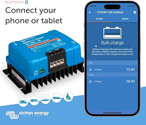 Miniatura 2 de Victron Energy Orion-Tr Smart cargador CC-CC, aislado, con Bluetooth
