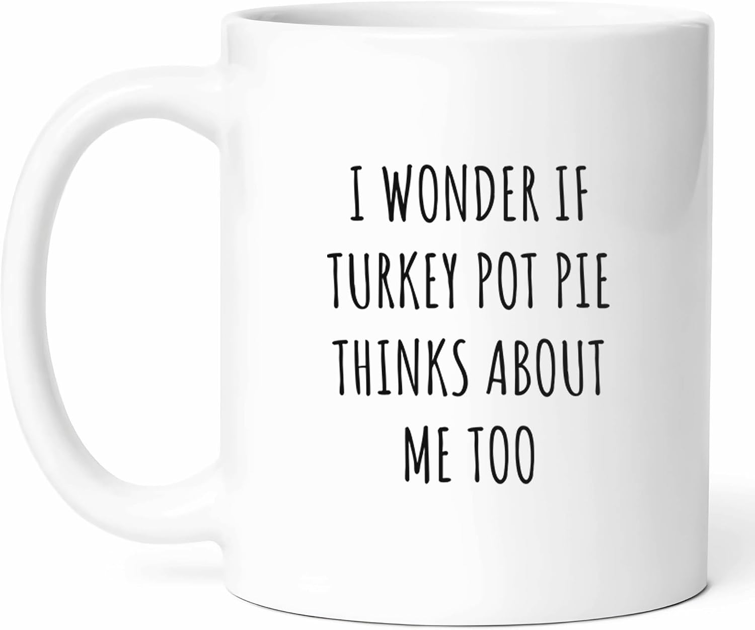 Funny Turkey Pot Pie Mug - Coffee Cup - Home Cook Funny Gift From Family - Savory Dish Tea Mugs - Meal Cups - 11 Oz Ceramic Gifts For Dinner Hosts, Birthday, Him, Her, Gathering, Night, Prep, Chef