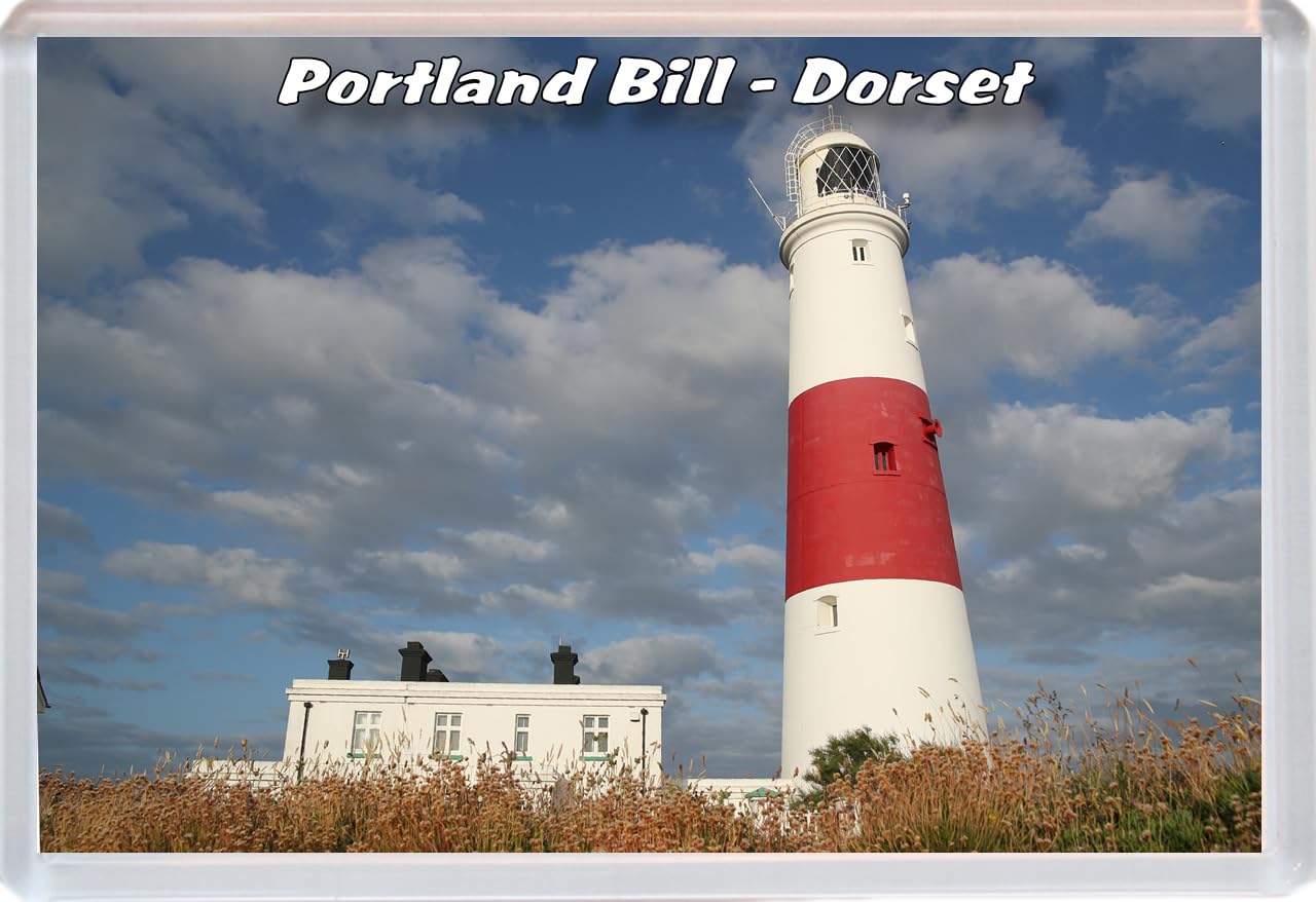 Portland Bill - Dorset - 96 x 67mm Jumbo Fridge Magnet/Magnets BBSFHM698
